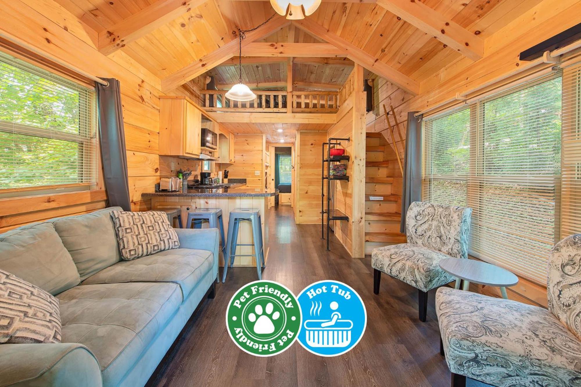 Eden Cabin Forested Tiny Home On Lookout Mtn Chattanooga Buitenkant foto